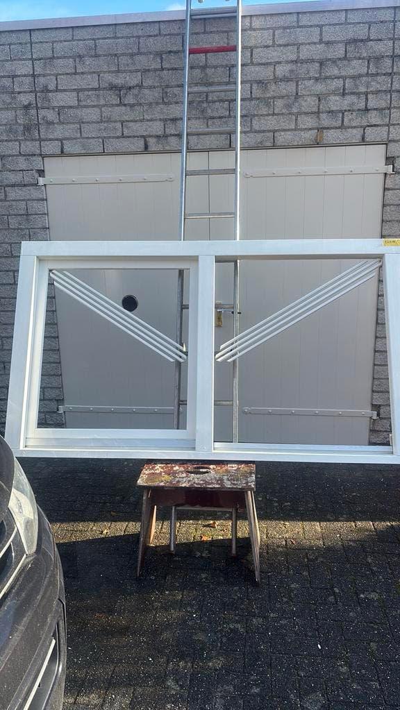 Nieuw !!!Hardhouten kozijn ,ook ideaal voor dakkapel, Ophalen of Verzenden