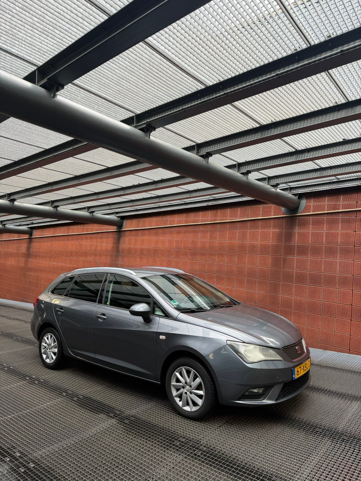 Seat Ibiza 1.2TDI 55KW Ecomotive ST 2012 Grijs, Auto's, Voorwielaandrijving, Euro 5, 74 pk, 1199 cc