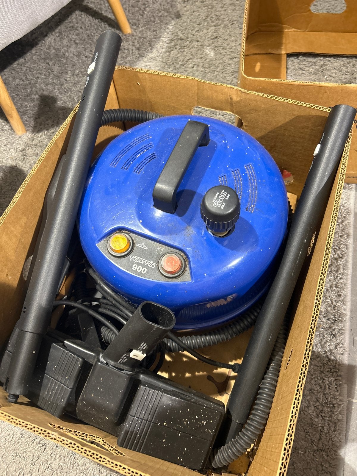 Polti Vaporetto 900 Stoomreiniger - Krachtig en Compleet, Gebruikt, Ophalen of Verzenden, Stoomreiniger, Overige merken
