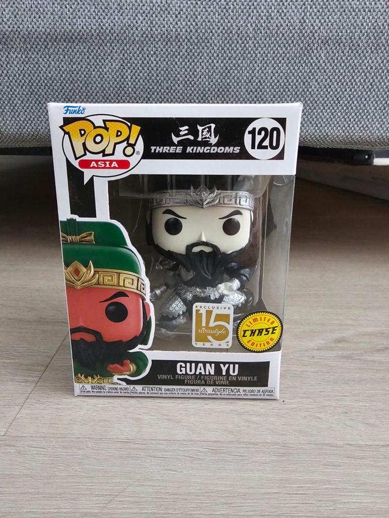 Funko Pop! Asia Three Kingdoms Guan Yu Chase Editie, Ophalen of Verzenden