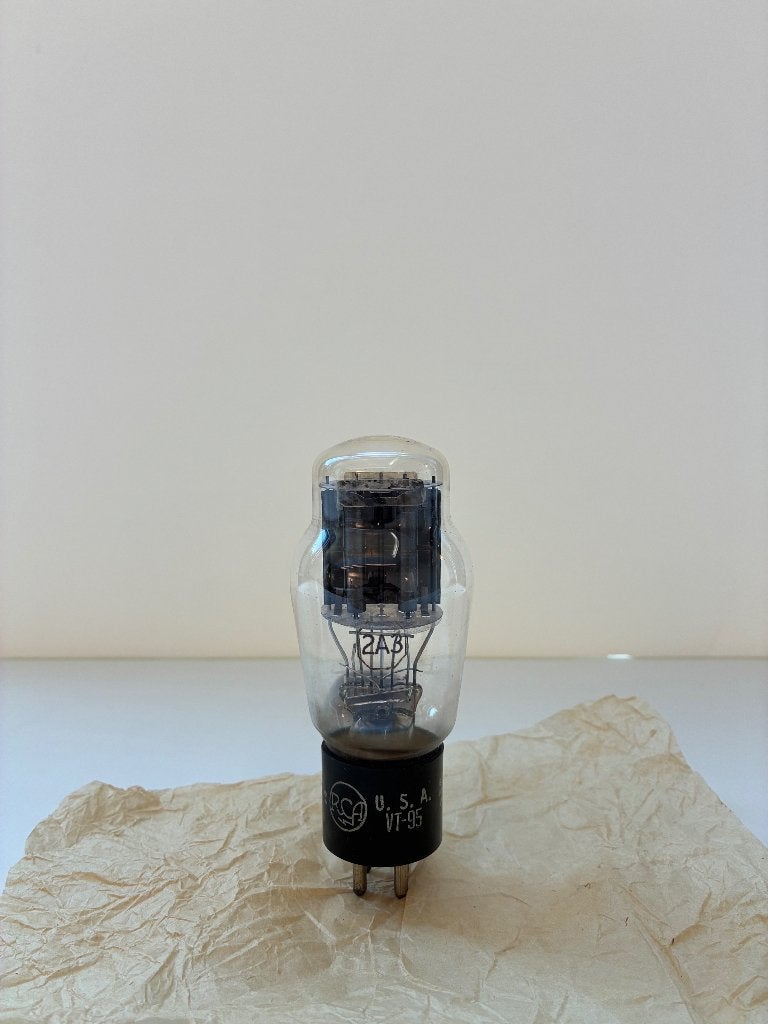 RCA 2A3 VT-95 Vintage Vacuum Tube - Dual Black Plate - NOS, Ophalen of Verzenden, Buis of Buizen