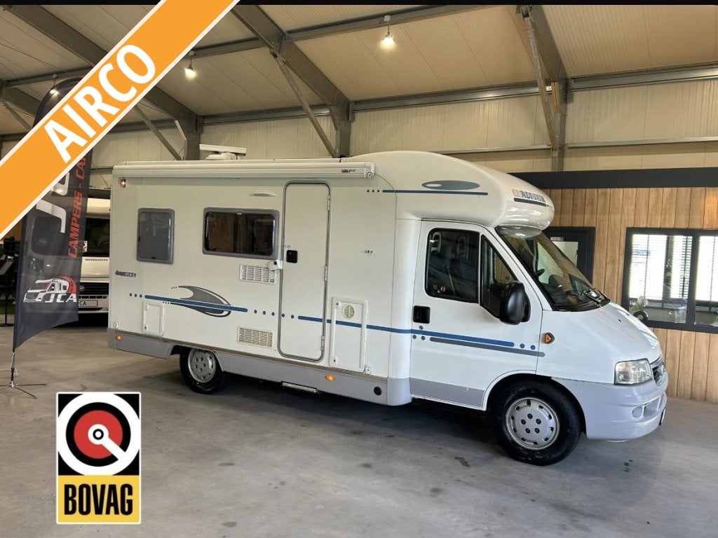 Adria Coral Serie70 573DS Airco 2004 Fiat Ducato 128PK, Elektrische ramen, Ringverwarming, Fiat, Bedrijf