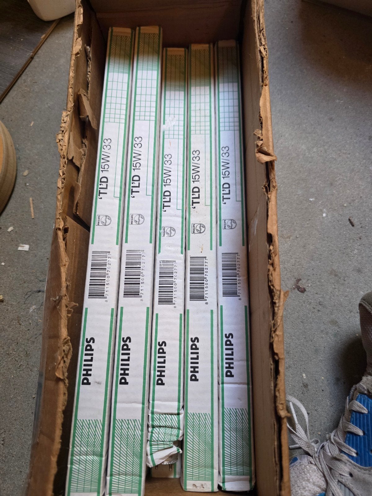12x tl verlicht Philips TLD 15W33, Ophalen, Nieuw, Verlichting of Verwarming