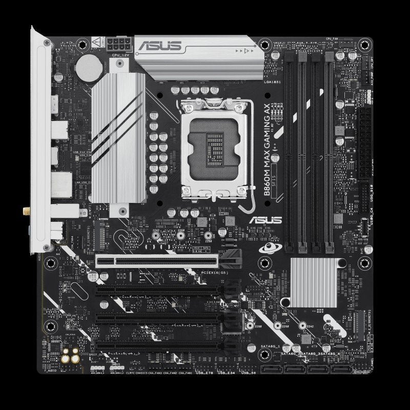 ASUS B860M MAX GAMING AX + Intel i5 ultra 225F, Computers en Software, Ophalen, Nieuw, Intel, DDR5