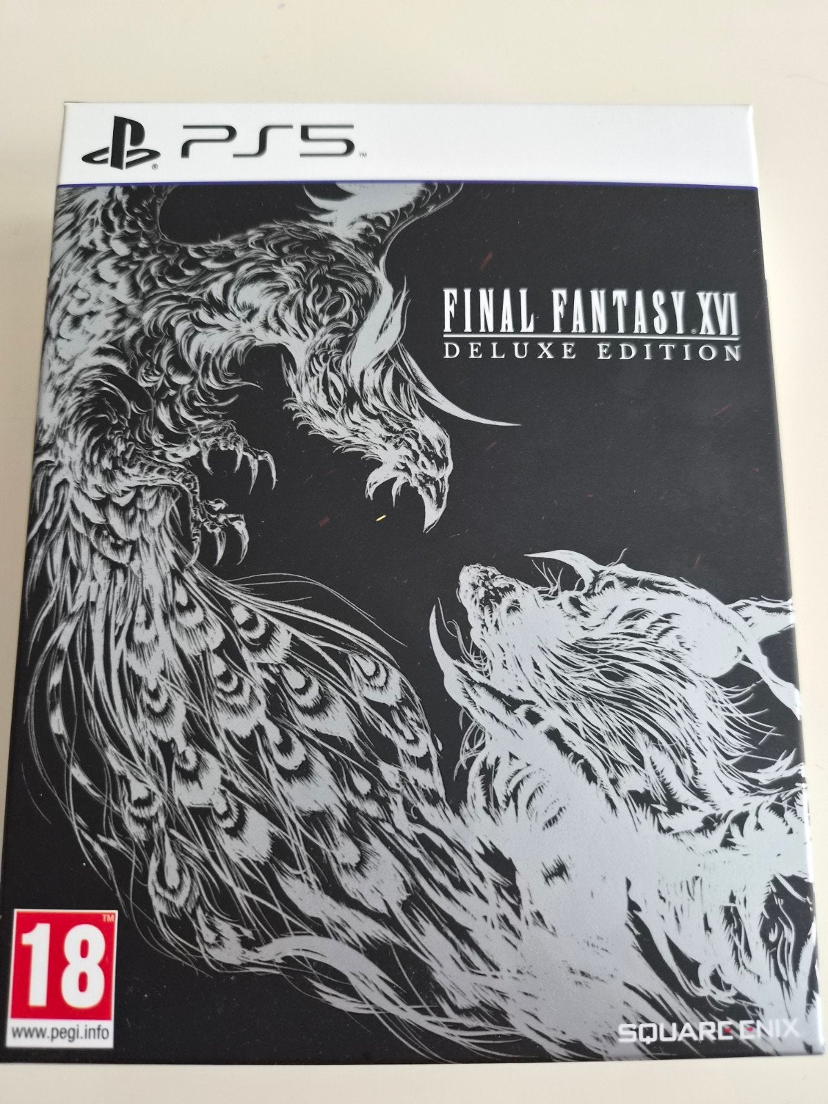 Final Fantasy XVI Deluxe Edition PS5 - Nieuwstaat, Spelcomputers en Games, Games | Sony PlayStation 5, Avontuur en Actie, Vanaf 18 jaar