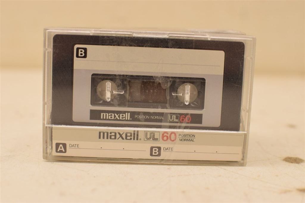 4 stuks Maxell cassettebandjes 46516, Ophalen of Verzenden, Gebruikt, Overige genres, 1 bandje