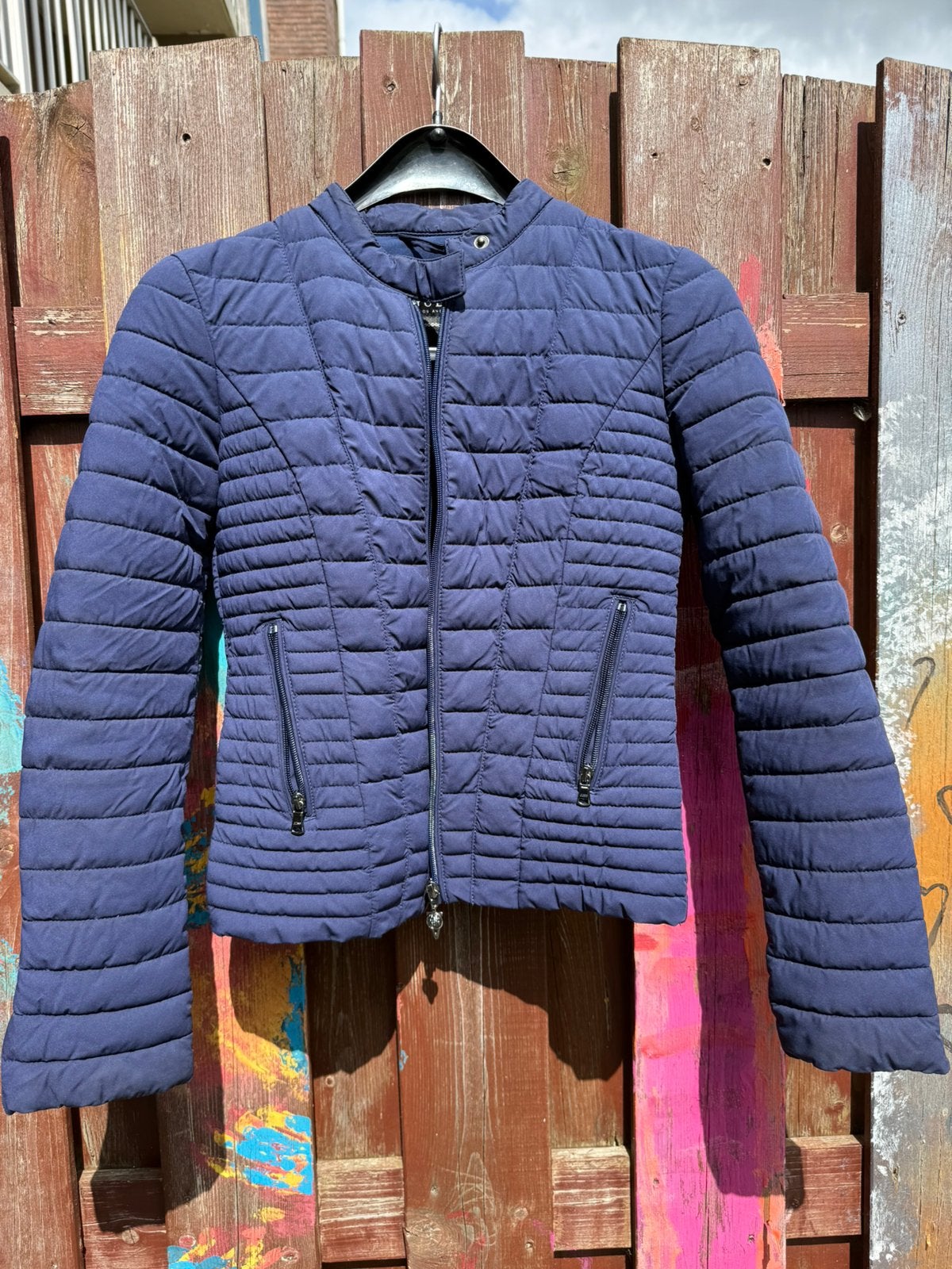 Guess donkerblauw XS, Kleding | Dames, Ophalen of Verzenden, Gedragen, Maat 34 (XS) of kleiner, Blauw