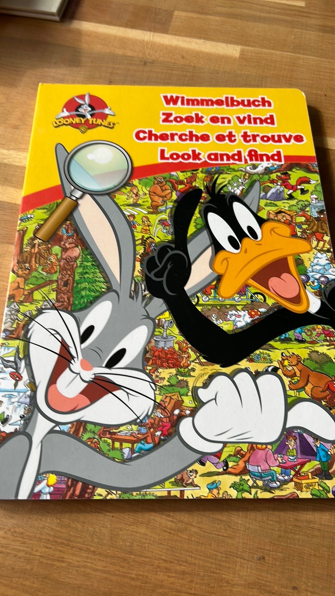 Zoek en vind de looney tunes (zoekboek), Boeken, Kinderboeken | Kleuters, Ophalen of Verzenden, Zo goed als nieuw, Fictie algemeen