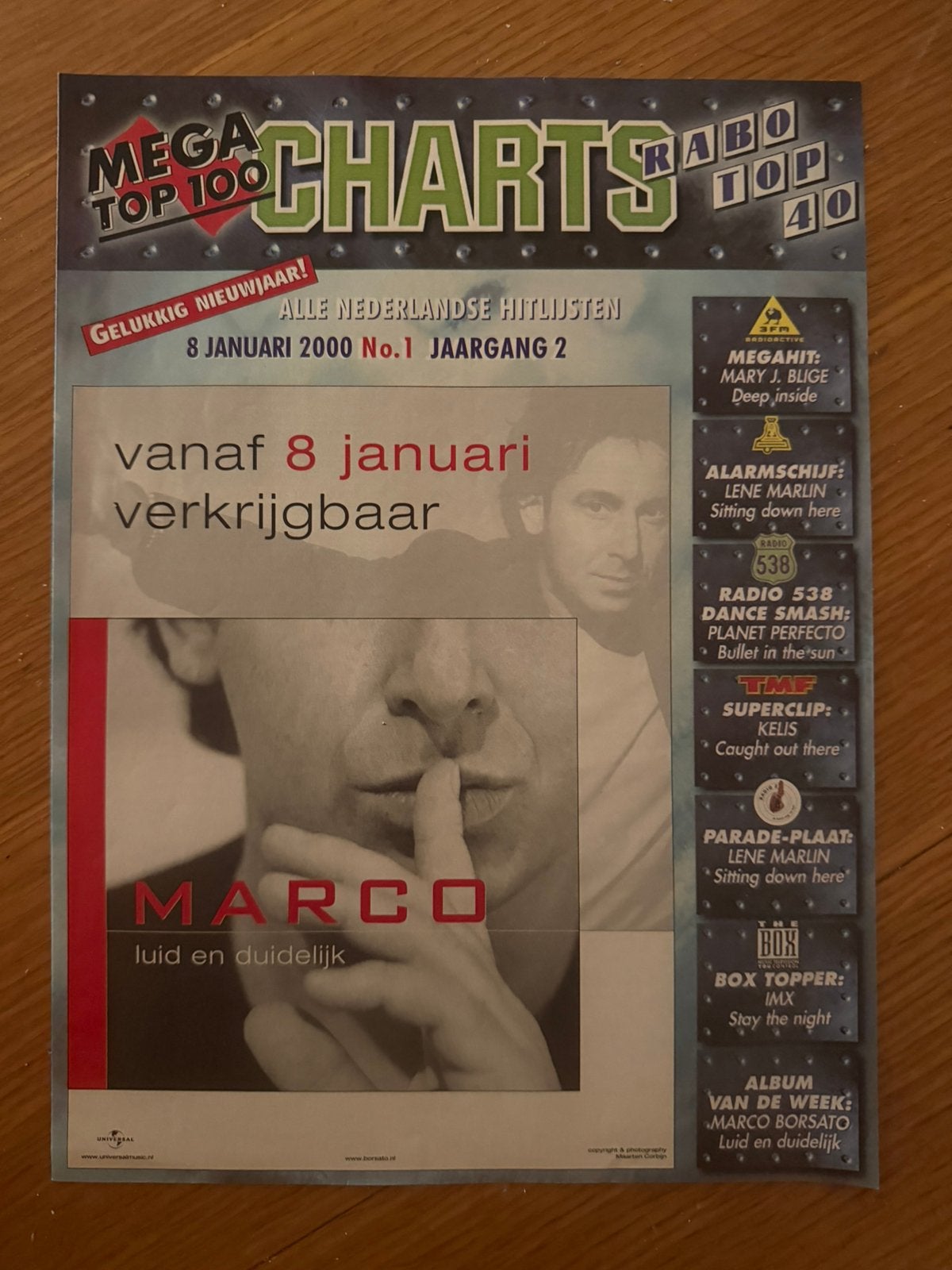 Top 40 Jaar 2000, Ophalen of Verzenden, Zo goed als nieuw, Boek, Tijdschrift of Artikel