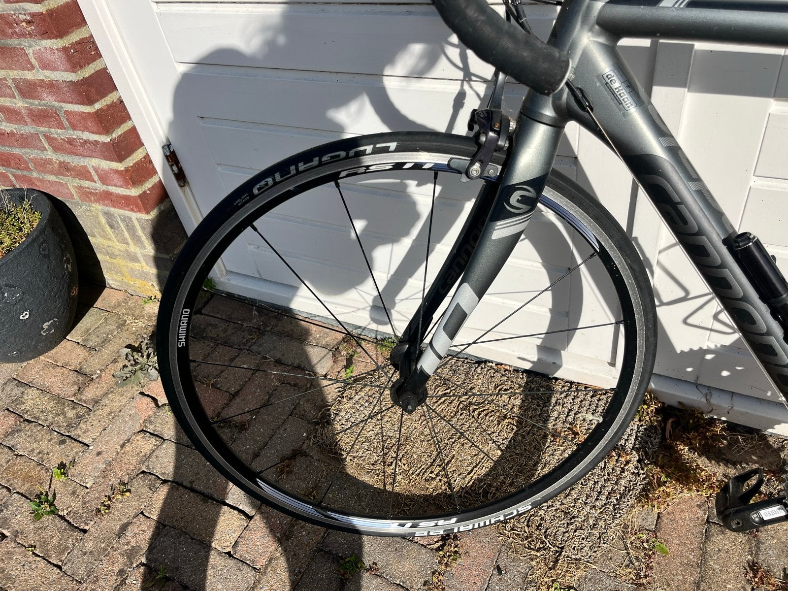 Cannondale racefiets - Maat 54 - Shimano onderdelen, Fietsen en Brommers, Fietsen | Racefietsen, Gebruikt, Aluminium, Meer dan 20 versnellingen