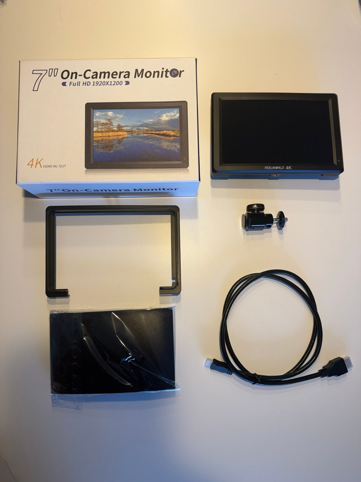 Feelworld T756 / 7"Full HD 1920x1200 4K HDMI In/Out, Ophalen of Verzenden, Zo goed als nieuw, Overige merken, Overige typen
