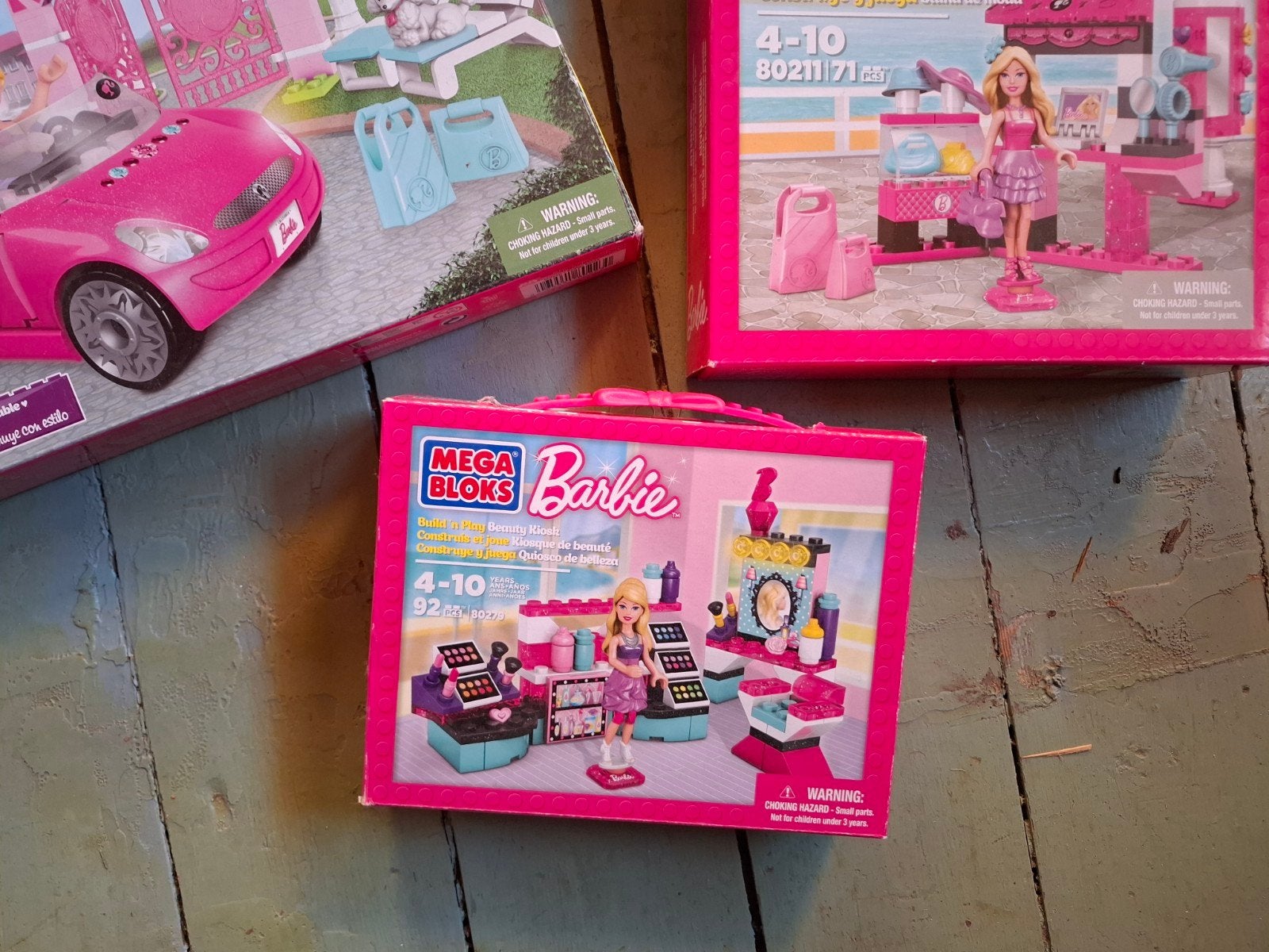 Barbie mega bloks schoonheidsalon, Verzenden, Zo goed als nieuw