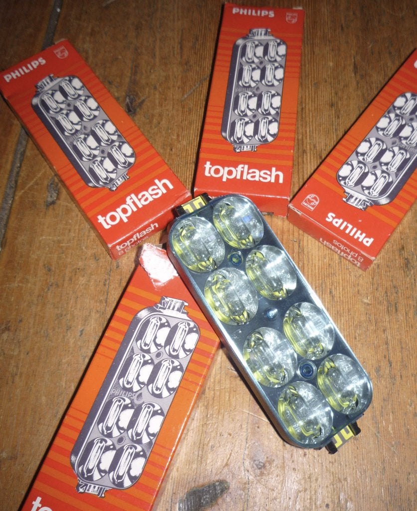 flitslampjes 64 stuksTop Flip Flash PF 8P in 8 doosjes, Ophalen of Verzenden, Nieuw, Overige merken