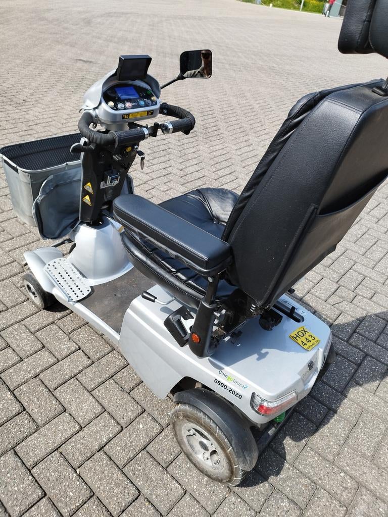 Quingo scootmobiel opknappertje, Diversen, Brommobielen en Scootmobielen, Gebruikt, Ophalen of Verzenden, Quingo, 16 km/u of meer