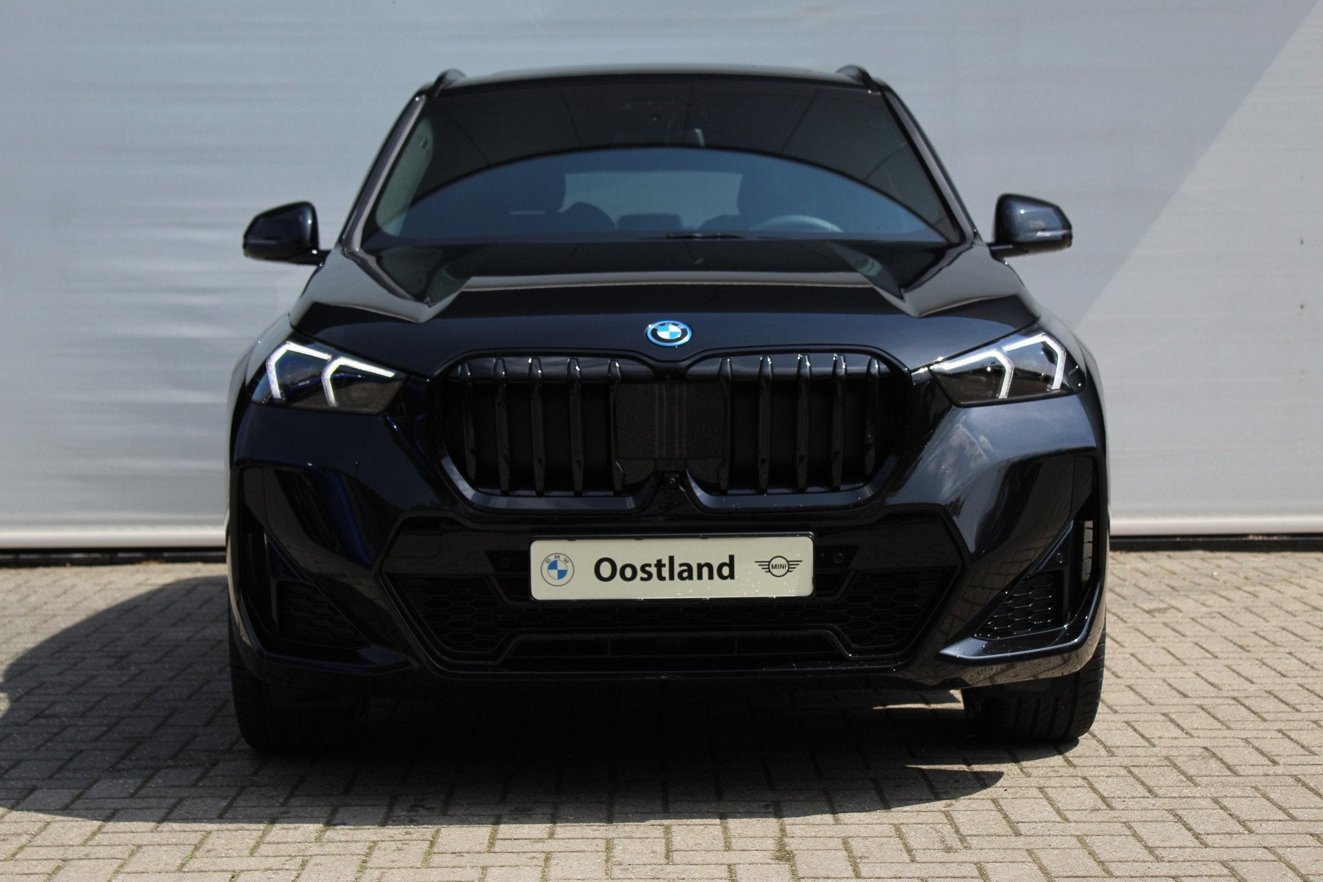 BMW X1 xDrive25e M Sport Automaat / Trekhaak / Panoramadak /, Zwart, Stoelverwarming, Bedrijf, Hybride Elektrisch/Benzine