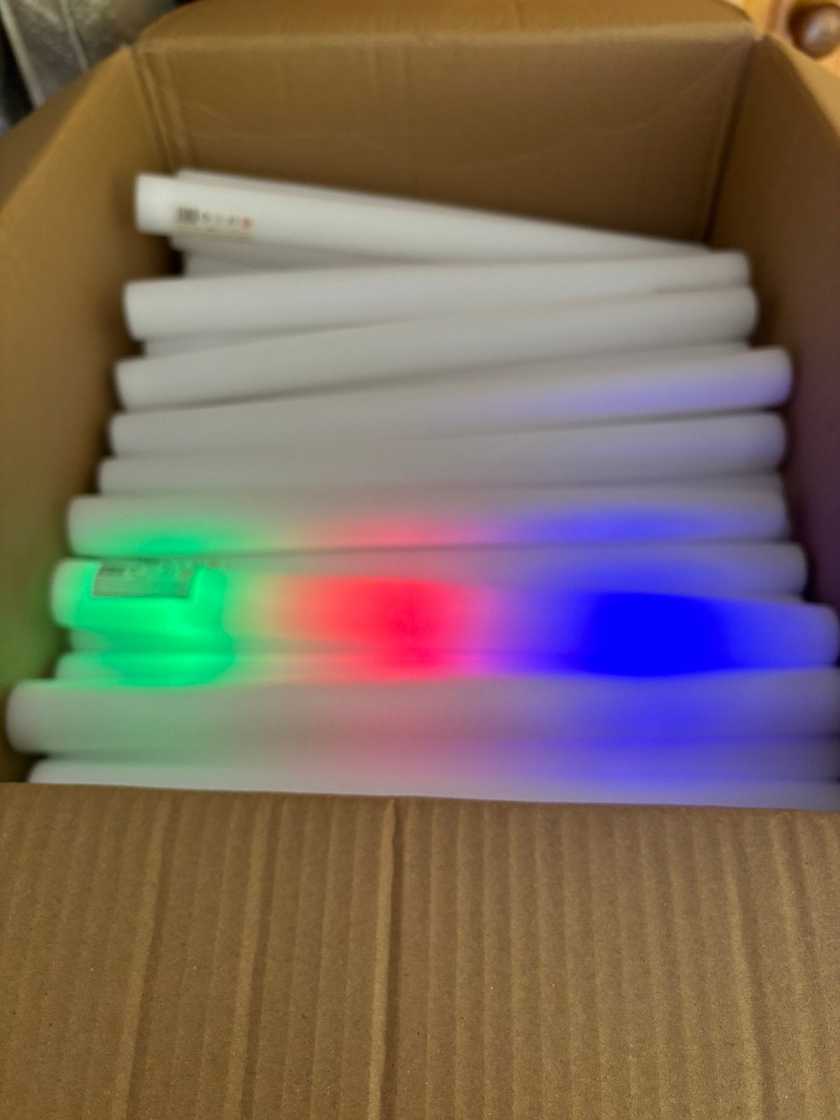 Te koop 120 lightsticks (niet gebruikt), Ophalen, Zo goed als nieuw