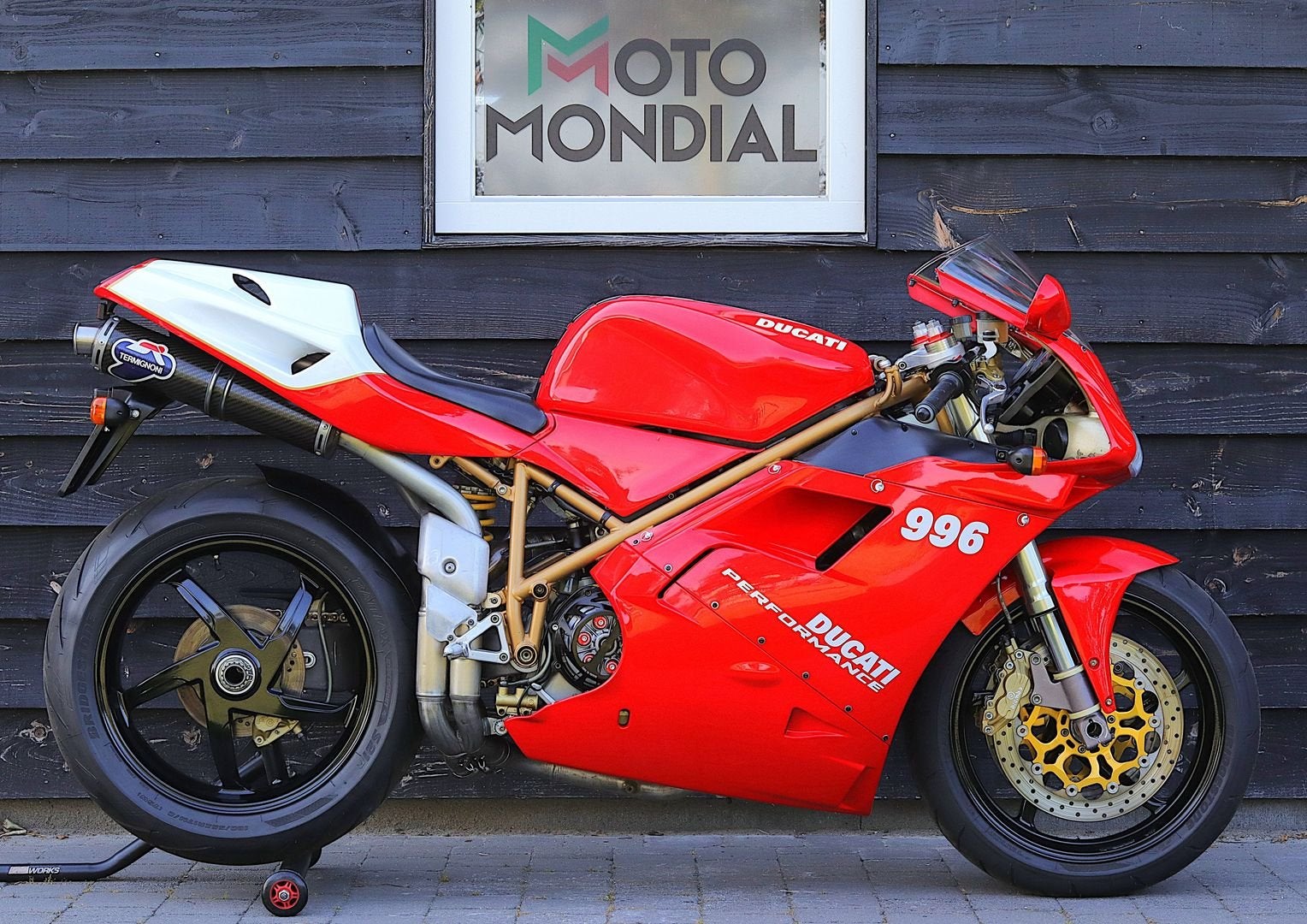 DUCATI 996 (bj 1999) Termignoni, Motoren, DUCATI, Bedrijf, Onbekend, Super Sport
