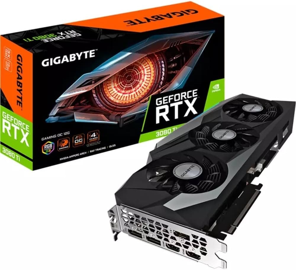Gigabyte GeForce RTX 3080 Ti Gaming OC 12GB Videokaart, Computers en Software, Videokaarten, Zo goed als nieuw, Nvidia, PCI-Express 4.0