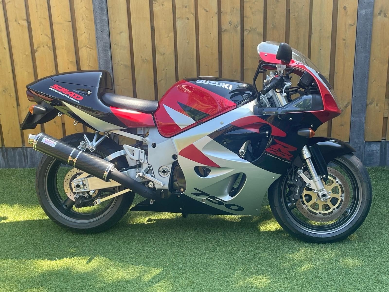 Suzuki GSX-R 750 SRAD Sportmotor 1998 40760km, Motoren, Motoren | Suzuki, Sportuitlaat, 4 cilinders, Motorrijbewijs A, Gebruikt