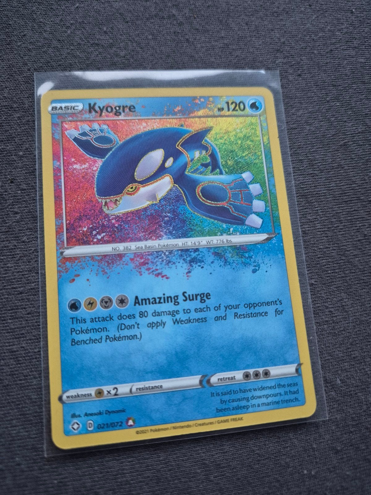 Kyogre, Ophalen of Verzenden