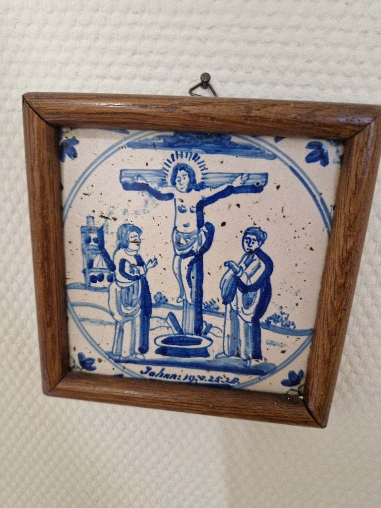 antieke kruisweg tegels, Ophalen