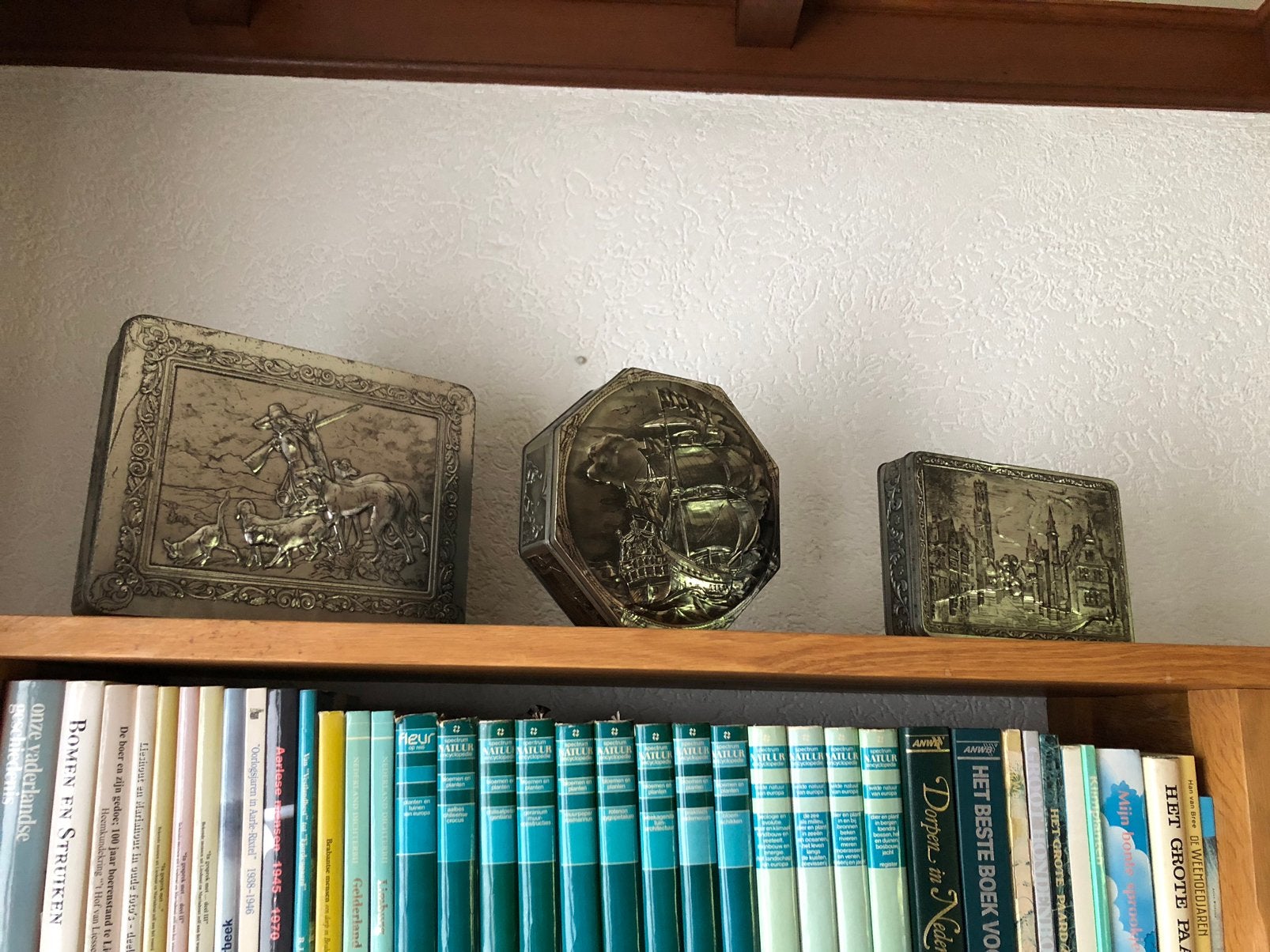 Oude blikken, Ophalen