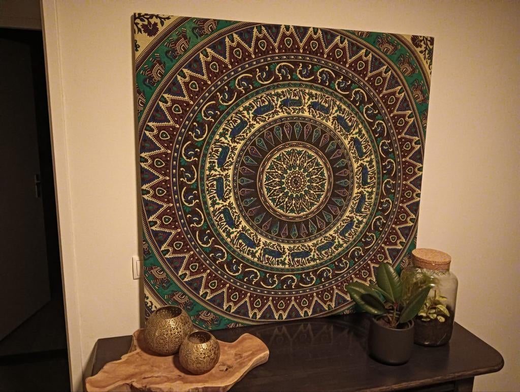 Mandala Wanddecoratie - Oosterse Sfeer, Huis en Inrichting, Ophalen, Nieuw