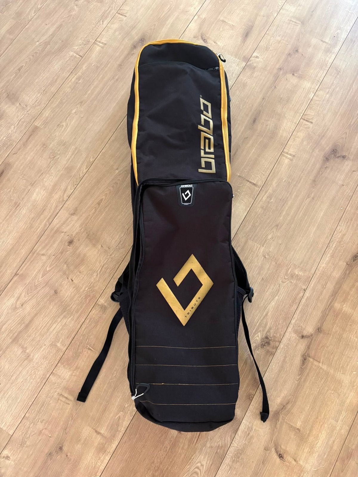 Brabo hockey tas - Zwart/Goud, Sport en Fitness, Hockey, Ophalen of Verzenden, Zo goed als nieuw, Tas