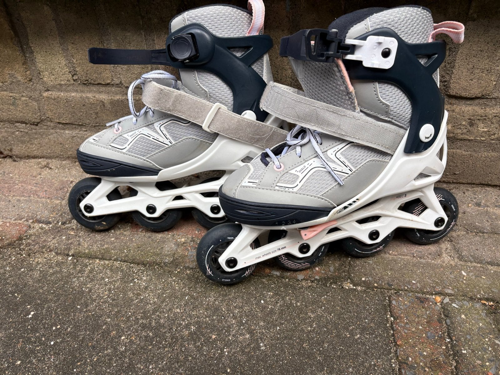 Verstelbare inline skates maat 32-35, Sport en Fitness, Skeelers, Ophalen, Kinderen, Inline skates 4 wielen, Verstelbaar