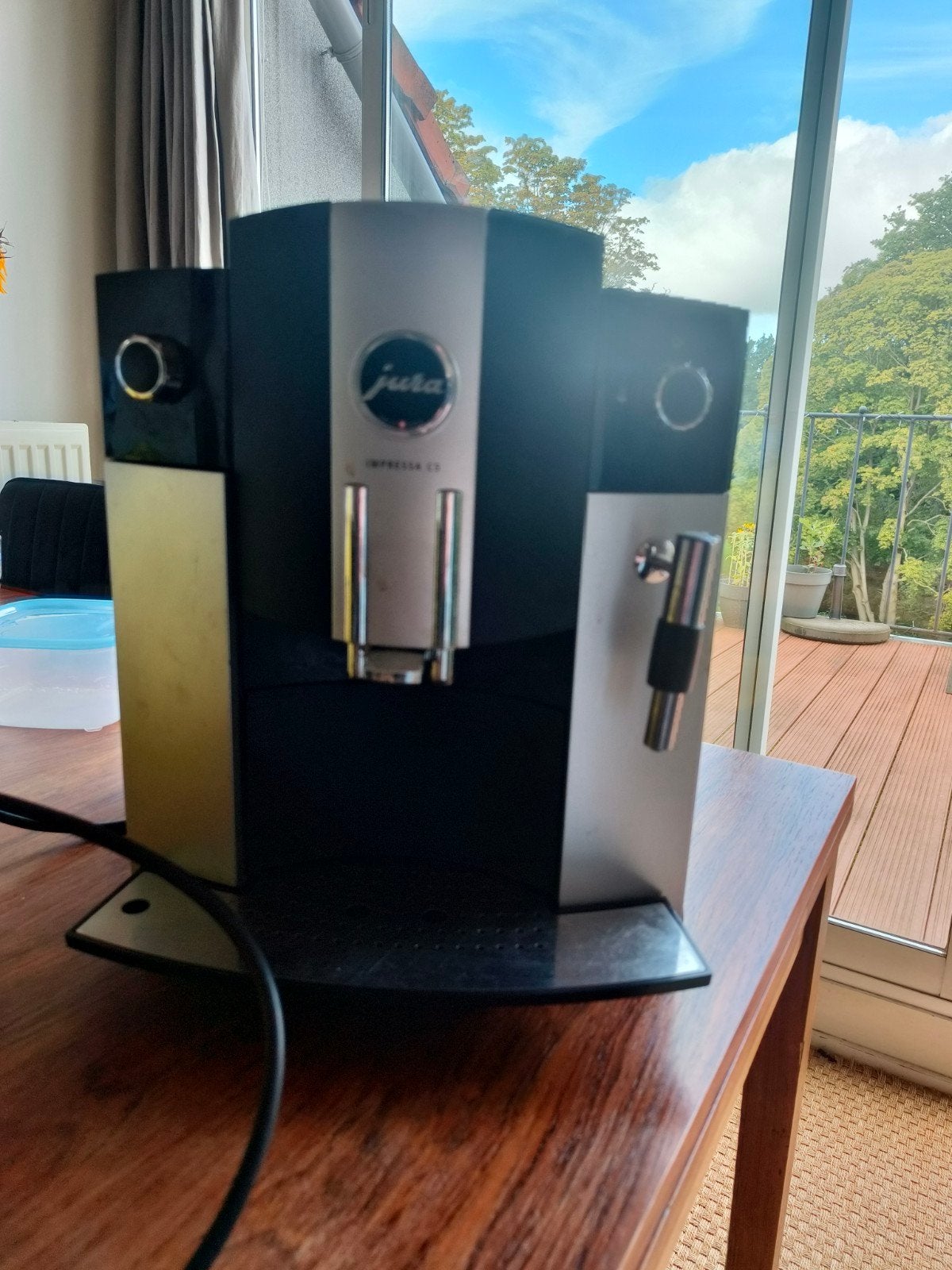 Jura impresa c5 volautomatische koffiemachine, Ophalen, Gebruikt, 10 kopjes of meer, Koffiemachine