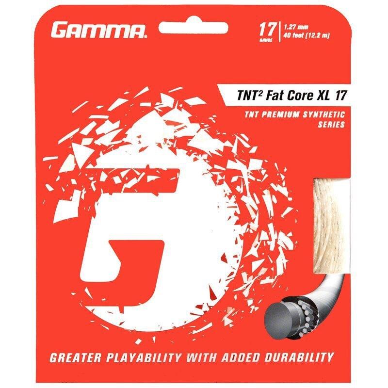 Gamma Tennisstring TNT² Fat Core XL (12,2m), Overige merken, Grip of Snaar, L00, Nieuw
