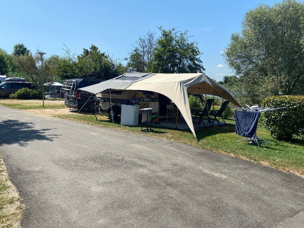 Campooz Lazy Jack, Caravans en Kamperen, Ophalen, Beige, Aanwezig, Campooz