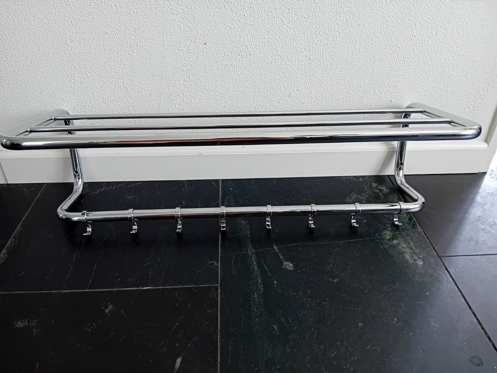 Gispen 1012 Kapstok met 8 Haken - Dutch Originals, Huis en Inrichting, Wandkapstok, Gebruikt, Ophalen of Verzenden, Minder dan 100 cm