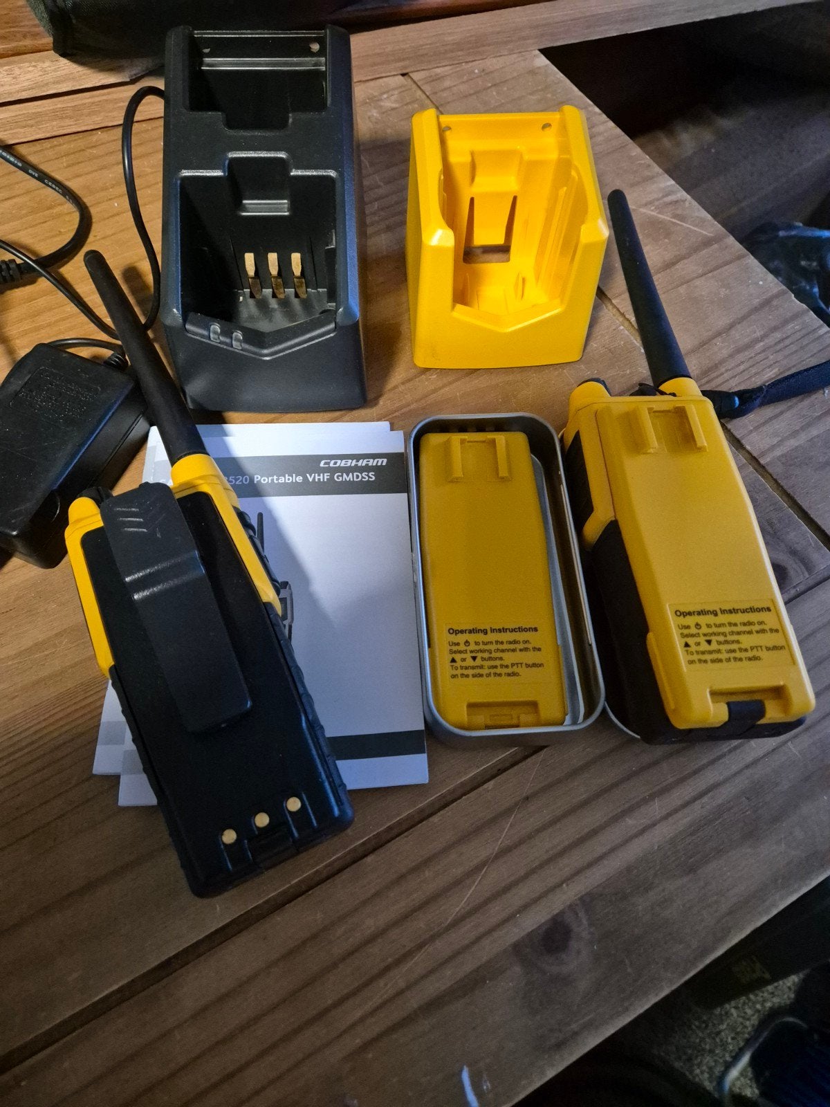 Cobham SAILOR SP3520 Portable VHF GMDSS Portofoon, Ophalen of Verzenden, Zo goed als nieuw