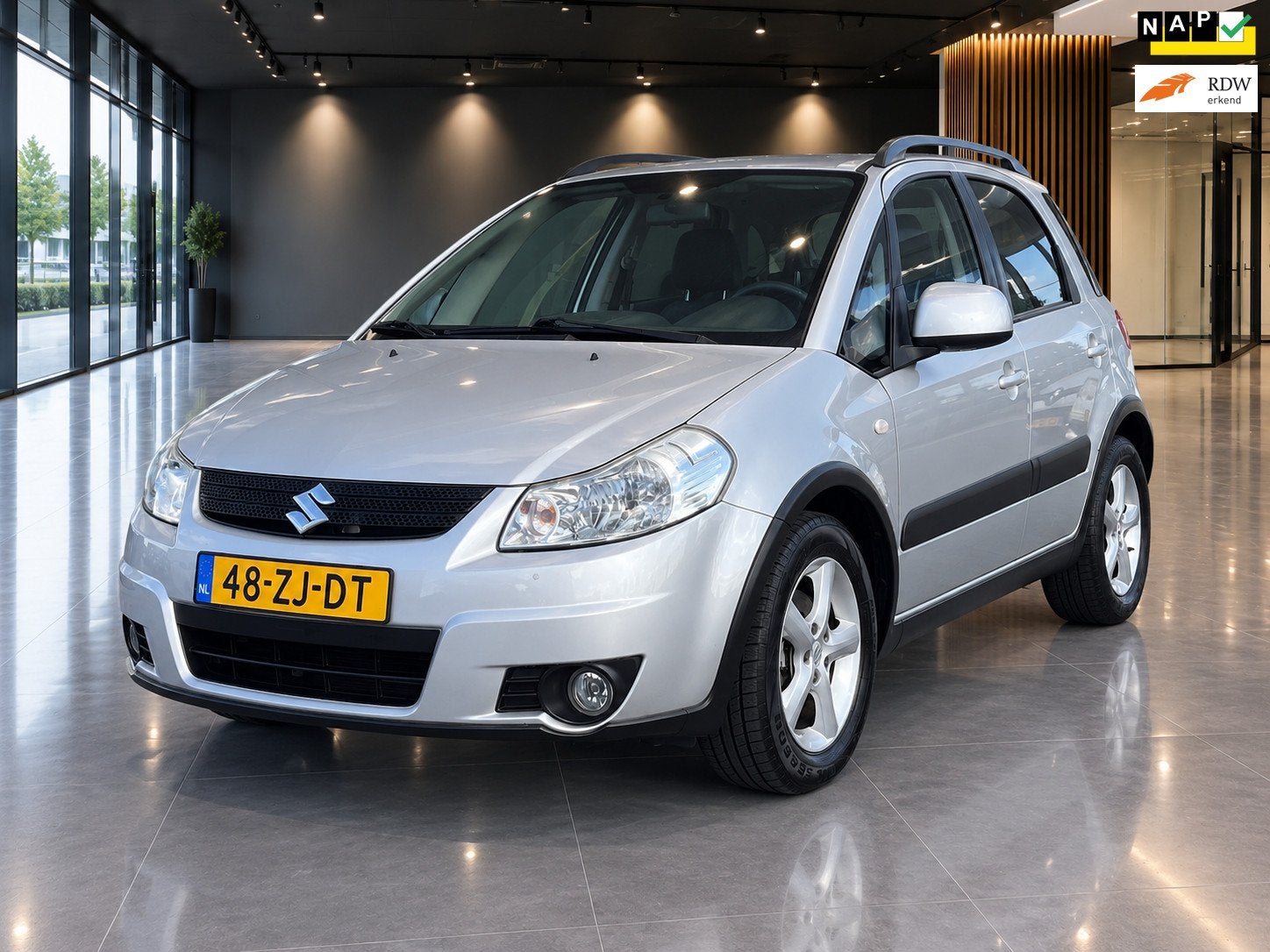 Suzuki SX4 1.6 SHOGUN AIRCO LMV TOP-AUTO, Gebruikt, 4 cilinders, 49 €/maand, Origineel Nederlands