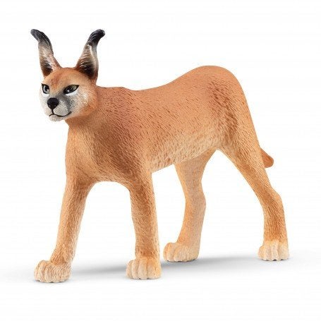 Schleich 14867 caracal, dierfiguur, Verzenden, Zo goed als nieuw, Wild dier, Beeldje of Figuurtje