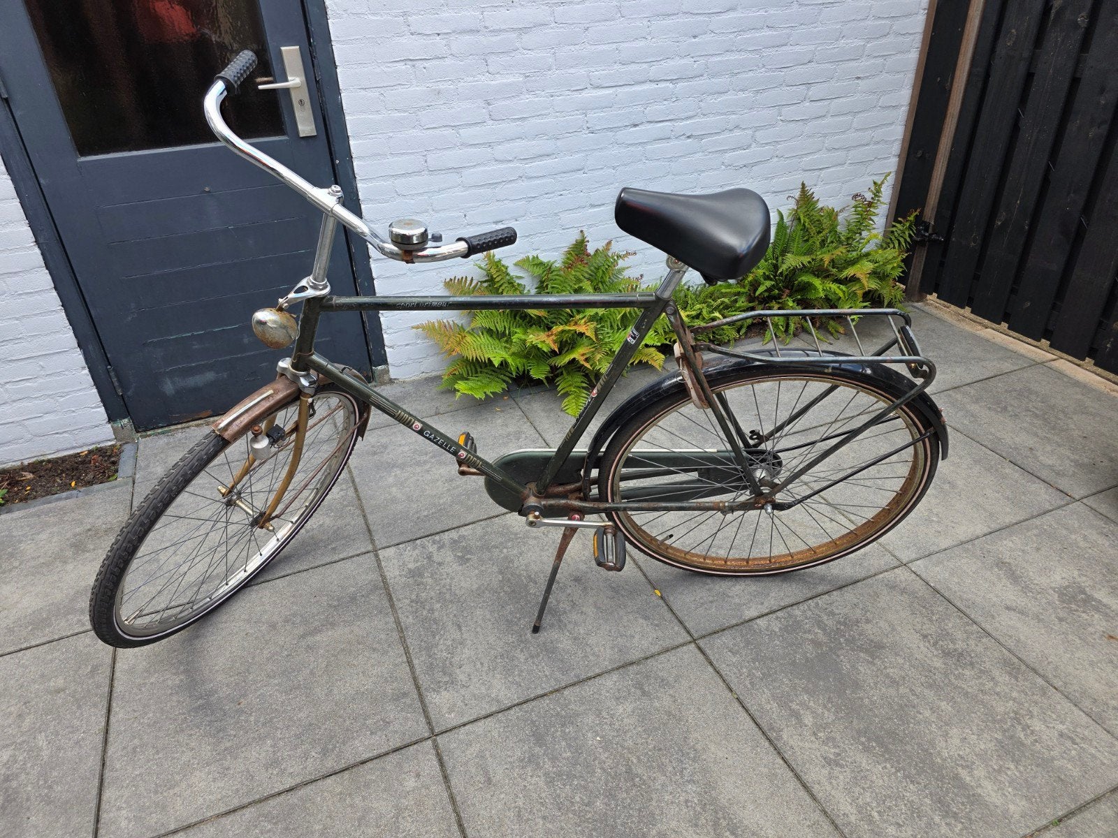 Gazelle stationsfiets, Ophalen, Terugtraprem, Gazelle