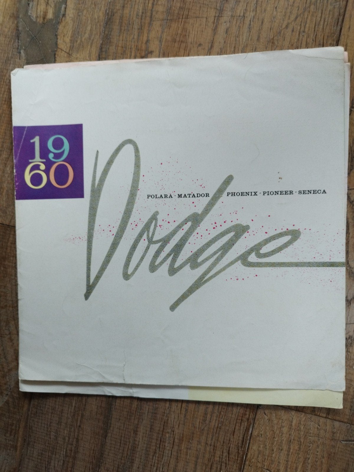 Dodge brochure 1960 - Polara Matador Phoenix Pioneer Seneca, Gelezen, Ophalen of Verzenden, Overige merken, Dodge