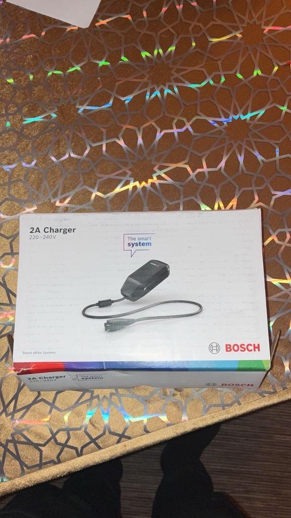 Bosch 2A Charger Smart Nieuw, Ophalen of Verzenden, Nieuw