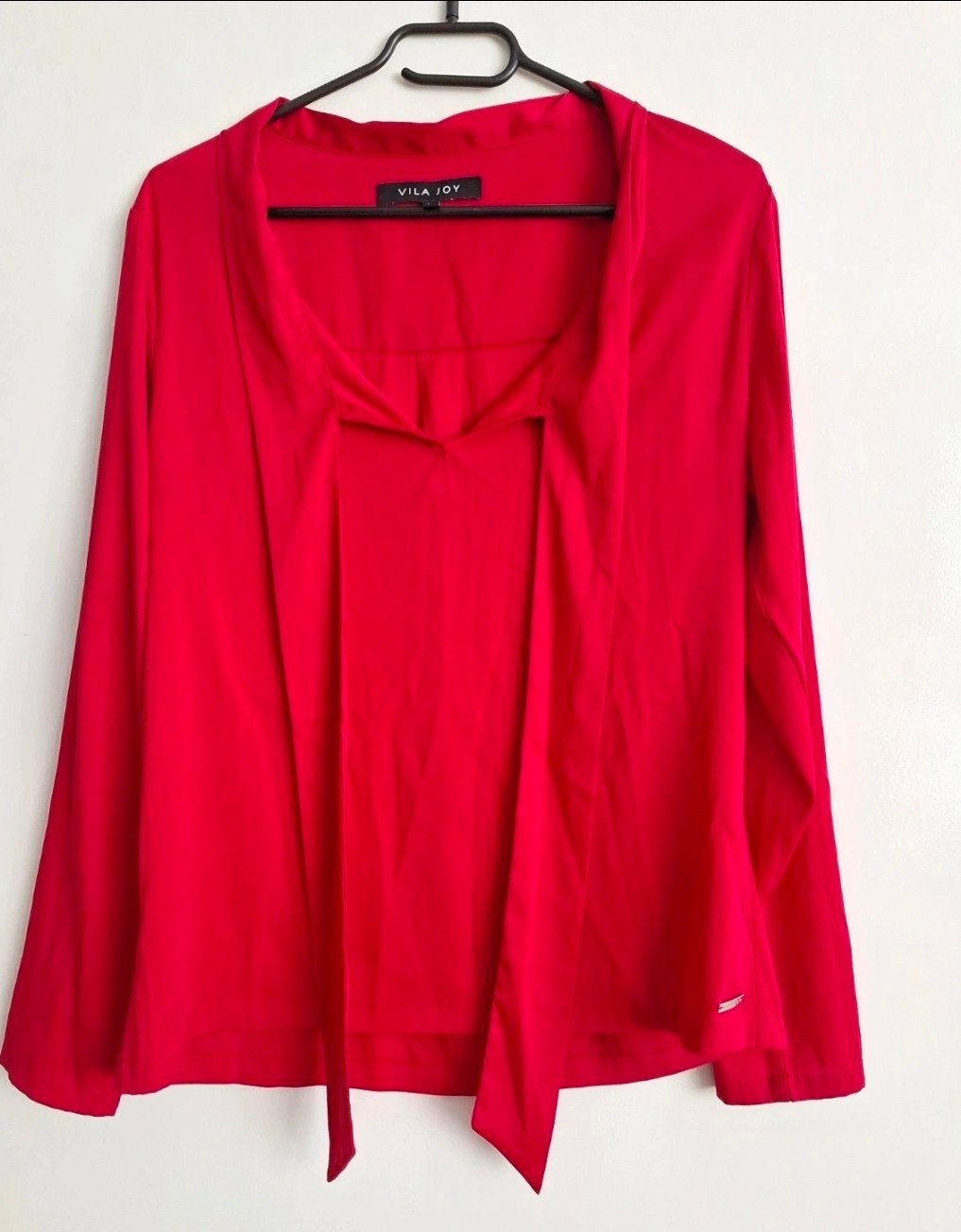 Vila Joy rode blouse maat L, Ophalen, Maat 42/44 (L), Zo goed als nieuw, Vila Joy