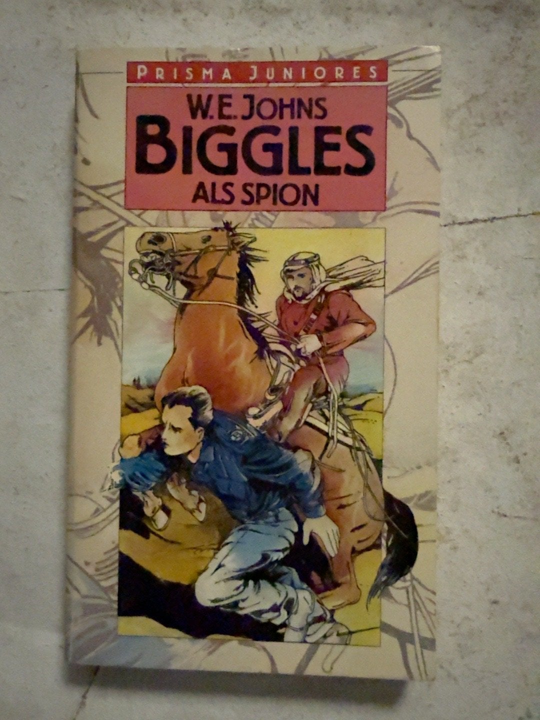 Biggles als Spion - W.E. Johns (Prisma Juniores), Boeken, Ophalen of Verzenden, Gelezen, Fictie algemeen