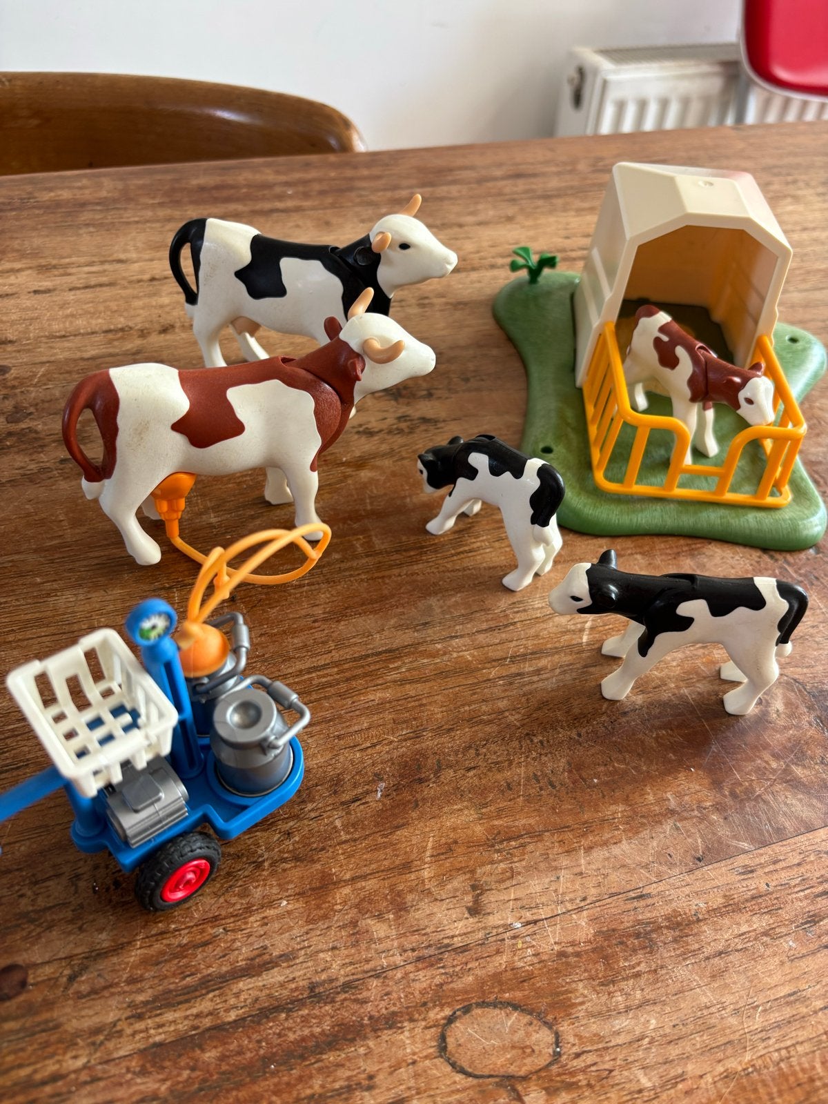 Playmobil Boerderij Set met Koeien en Kalfjes, Ophalen of Verzenden, Gebruikt, Jongen of Meisje