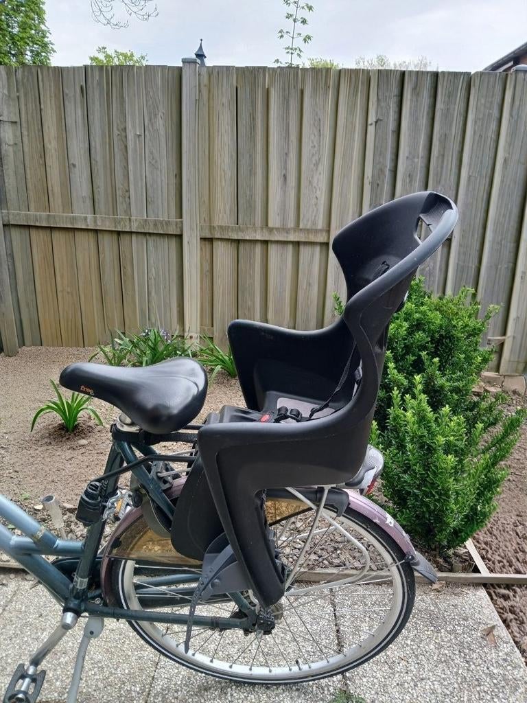 Fietsstoeltje Polisport met framebevestiging, Ophalen, Achterzitje, Voetsteuntjes, 22 t/m 36 kg