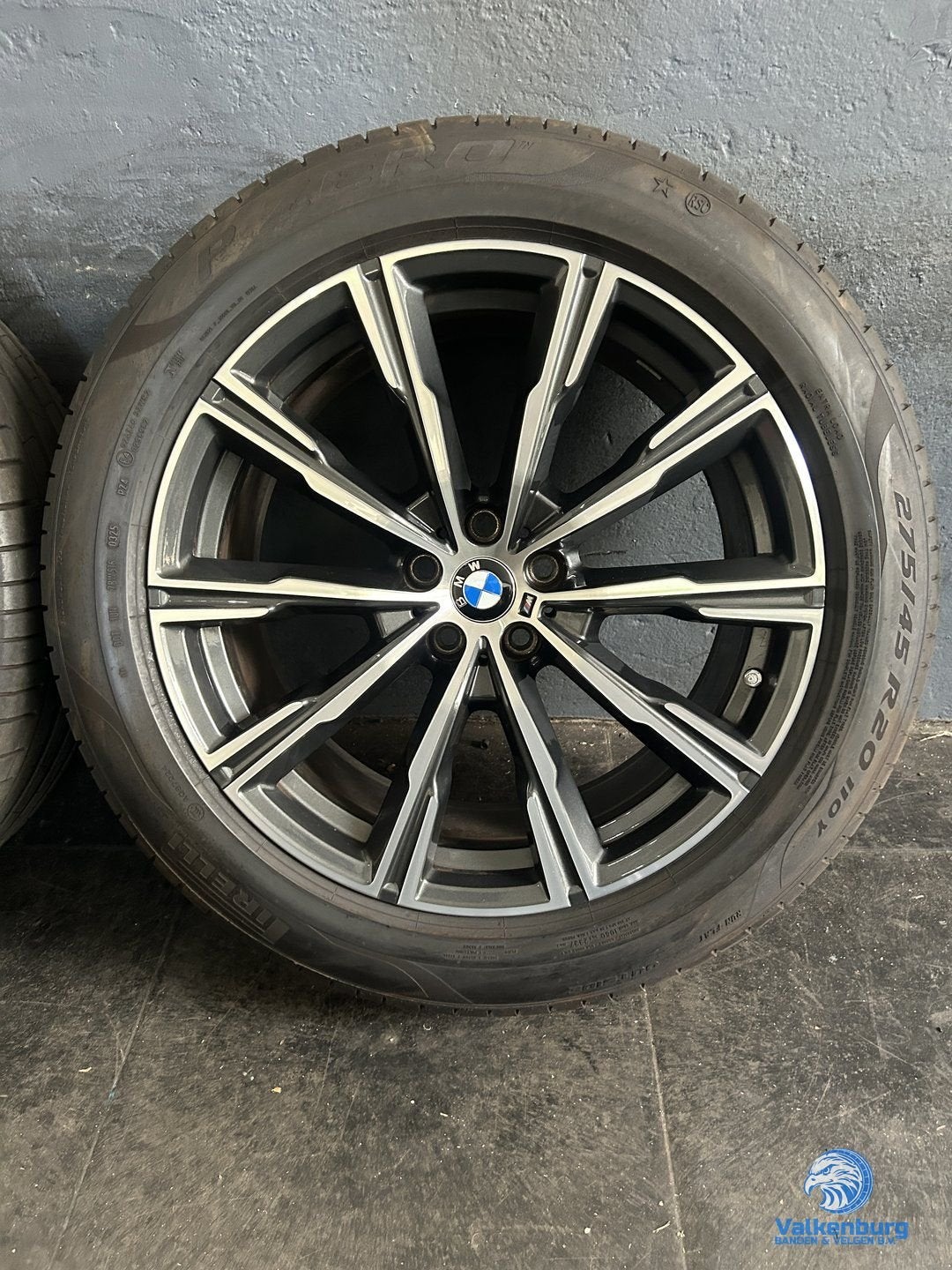 7mm! Originele BMW X5 X6 G05 G06 Style 740M 20 inch antracie, Gebruikt, -, 275 mm, -
