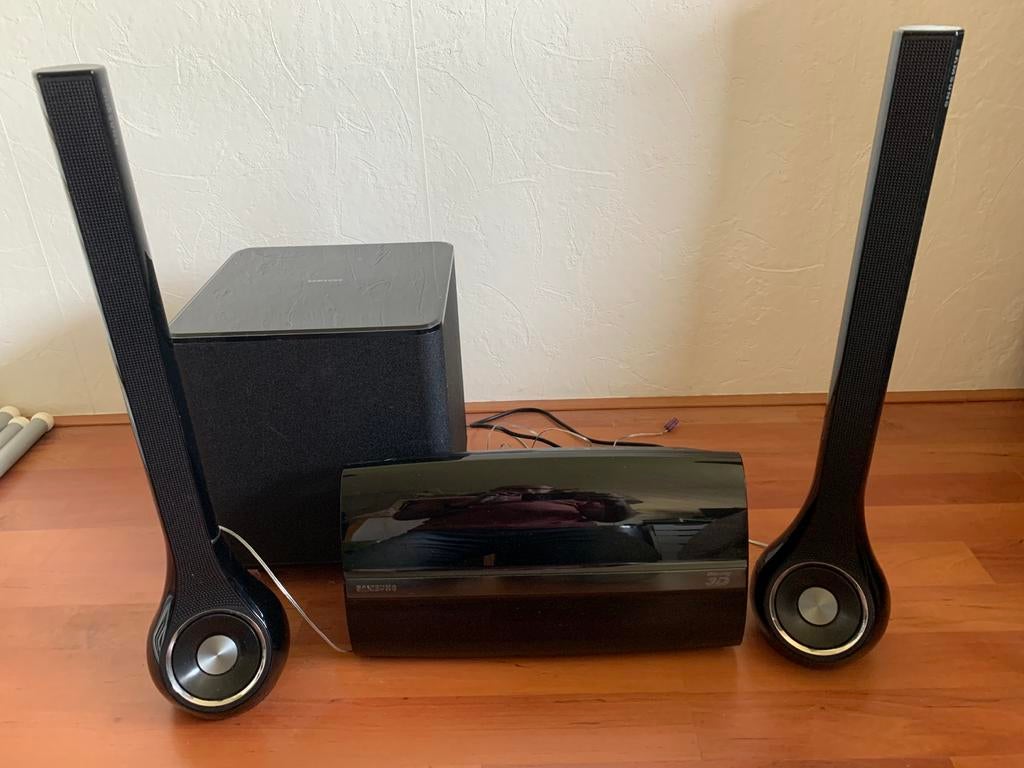 Samsung Home Cinema Set met Blu-ray speler HT-ES6200, Gebruikt, 2.1-systeem, Blu-ray-speler, 70 watt of meer