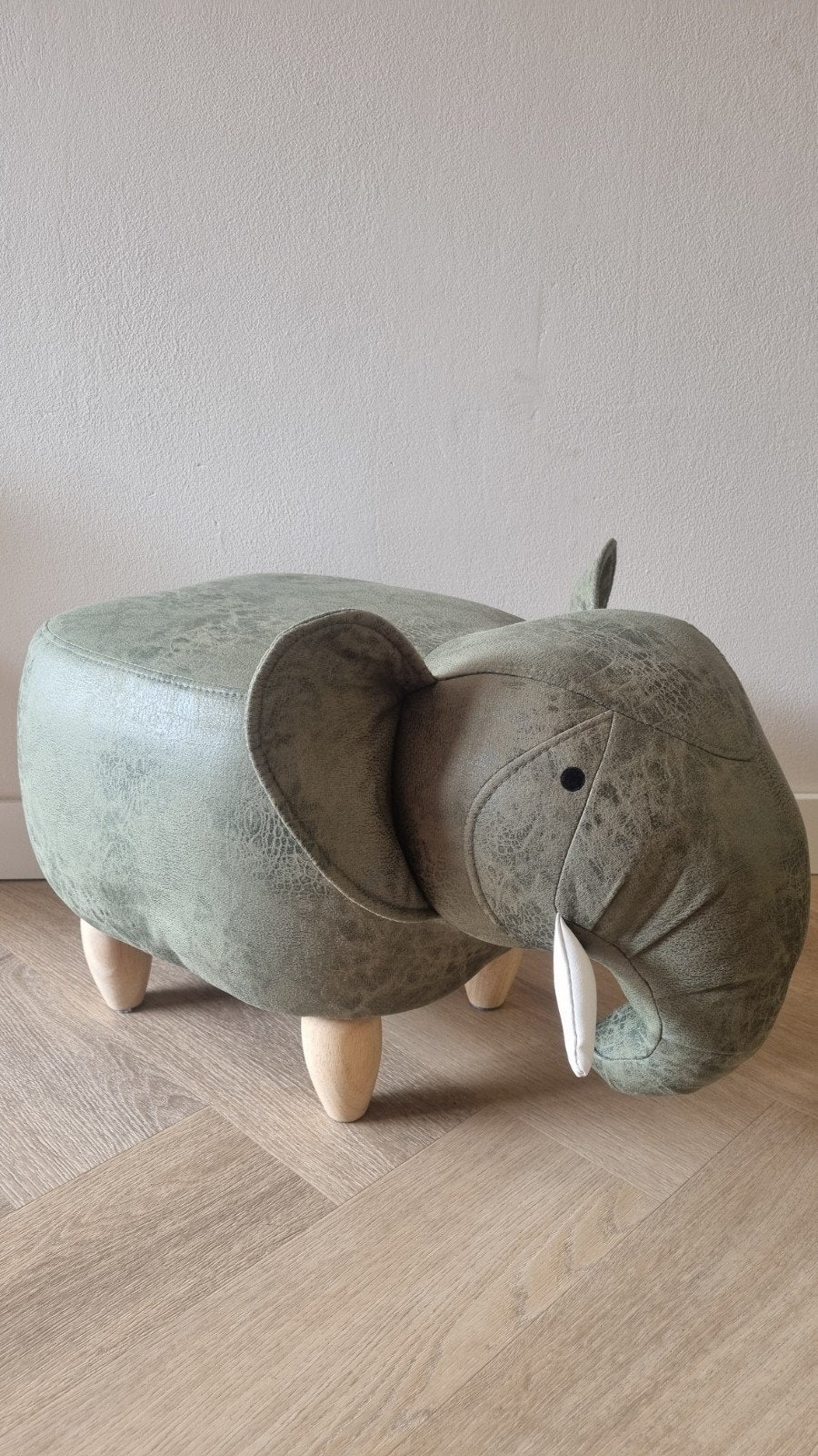 Poef Olifant van Kwantum, Ophalen, Minder dan 50 cm, Minder dan 50 cm, Zo goed als nieuw