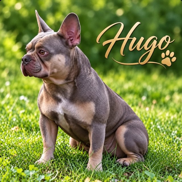 FRANSE BULLDOG DEKREU HUGO ISABELLA & TAN  MET STAMBOOM, Fokker | Hobbymatig, Reu, 1 tot 2 jaar, Buitenland
