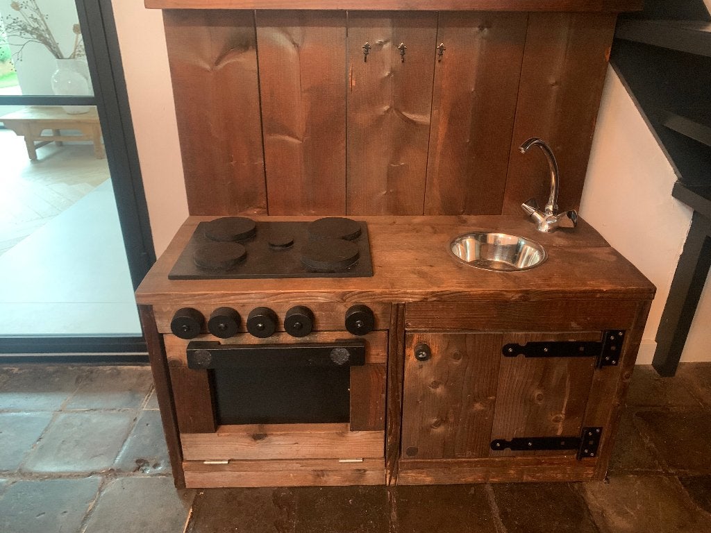 Keuken speelgoed, Ophalen, Gebruikt, Hout, Speelkeuken