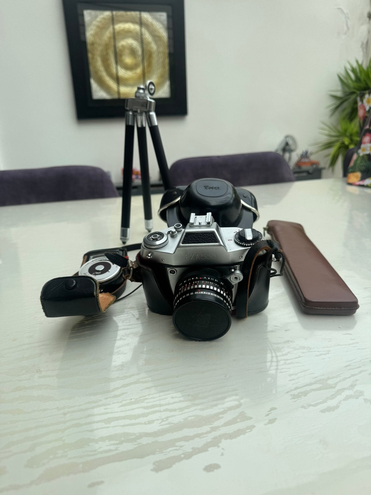 EXA 500 camera en toebehoren., Ophalen of Verzenden, Gebruikt