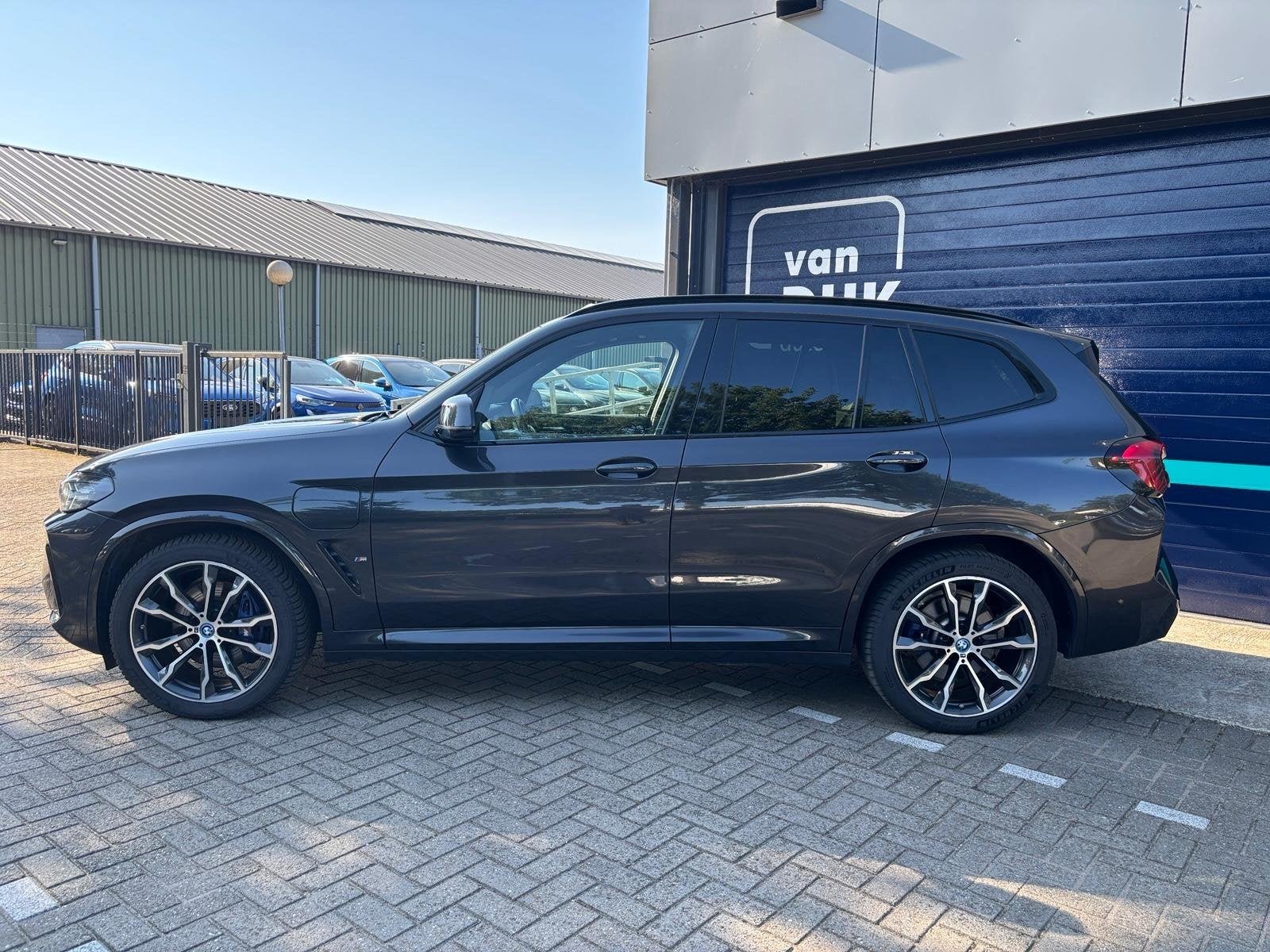 BMW X3 xDrive30e High Executive M-Sport Panoramadak Harman K, Auto's, Gebruikt, Leder, Bedrijf, Vierwielaandrijving